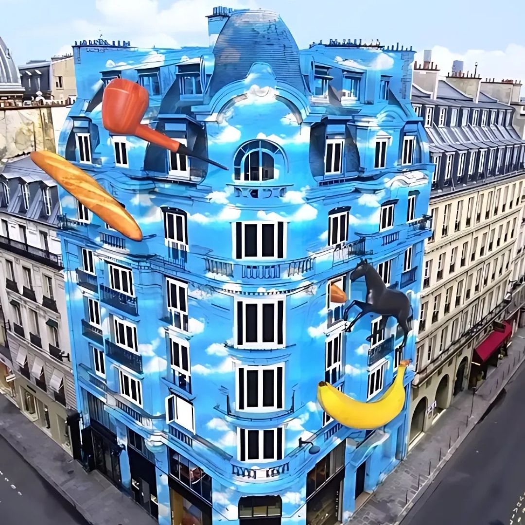 Longchamp Bananas and Baguettes Around Paris